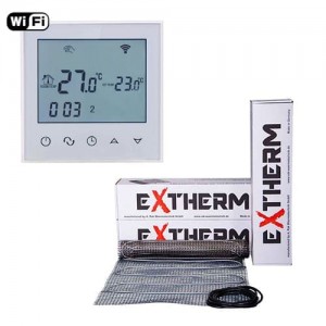 Теплый пол Exterm ETL комплект с цифровым терморегулятором