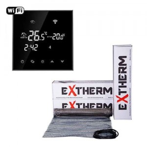 Теплый пол Exterm ETL комплект с программируемым терморегулятором Теплый пол Exterm ETL комплект с программируемым терморегулятором