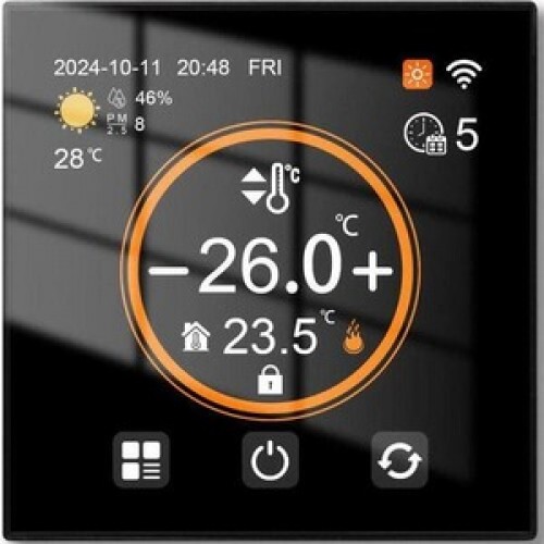Терморегулятор EcoTerm Touch Screen - et-market.com.ua Терморегулятор EcoTerm Touch Screen