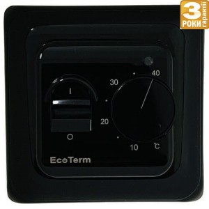 Терморегулятор EcoTerm mex+ Black Терморегулятор EcoTerm mex+ Black