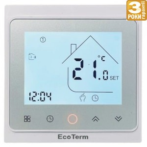 Терморегулятор EcoTerm Pro Wi-Fi White