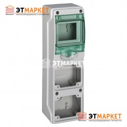 Щит Schneider Electric Kaedra 4 мод., IP65, 2 отв.