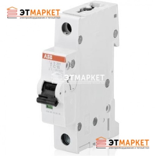 Автоматический выключатель ABB S201-C50 - et-market.com.ua Автоматический выключатель ABB S201-C50