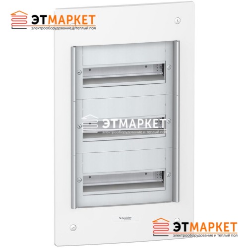 Щит Schneider Electric Pragma 54 мод., IP30, встраиваемый, без двери - et-market.com.ua Щит Schneider Electric Pragma 54 мод., IP30, встраиваемый, без двери