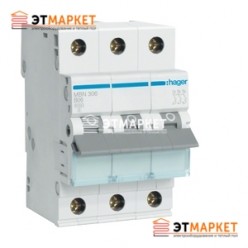Автоматический выключатель Hager MB320A 20А, 3п, В, 6kA
