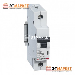 Автоматический выключатель Legrand RX 40А, 1 п., 4,5 kA