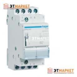 Импульсное реле Hager 230В/16А, 4NO, 2м