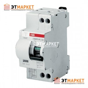 Диффавтомат ABB DS 951 AC-C25/0,03A Диффавтомат ABB DS 951 AC-C25/0,03A