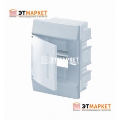 Щит ABB Mistral41F 850 4 м., IP41, не прозрачные двери, встраиваемый