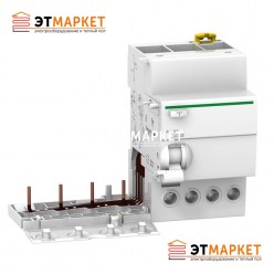 Дифференциальный блок Schneider Electric VIGI iC60 4P, 63A, 100 mA, AC - et-market.com.ua Дифференциальный блок Schneider Electric VIGI iC60 4P, 63A, 100 mA, AC