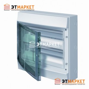 Щит ABB Mistral65 36 м. (18x2), IP65 , прозрачные двери, навесной Щит ABB Mistral65 36 м. (18x2), IP65 , прозрачные двери, навесной