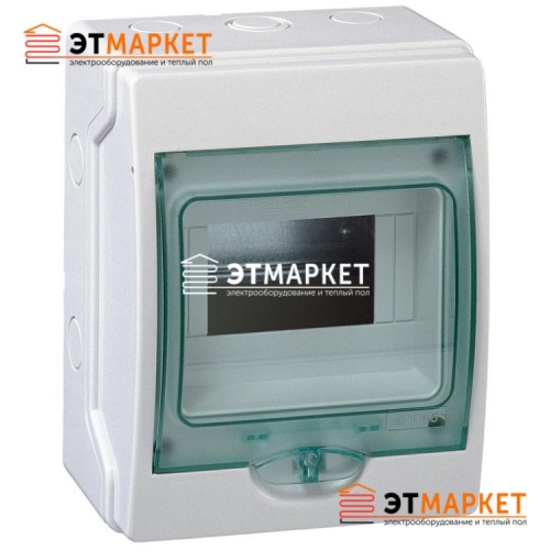 Щит Schneider Electric Kaedra 6 мод., IP65 - et-market.com.ua Щит Schneider Electric Kaedra 6 мод., IP65