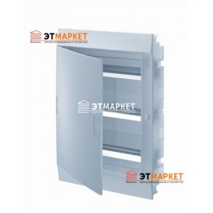 Щит ABB Mistral41F 850 54 м., IP41, не прозрачные двери, встраиваемый