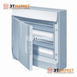 Щит ABB Mistral65 36 м. (18x2), IP65 , не прозрачные двери, навесной