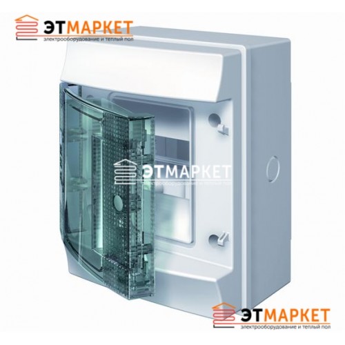 Щит ABB Mistral65 750 4 м., IP65 , прозрачные двери, навесной - et-market.com.ua Щит ABB Mistral65 750 4 м., IP65 , прозрачные двери, навесной
