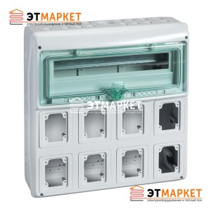 Щит Schneider Electric Kaedra 18 мод., IP65, 8 отв.