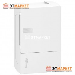 Щит Schneider Electric Mini Pragma 1ряд/4м., навесной, белые двери
