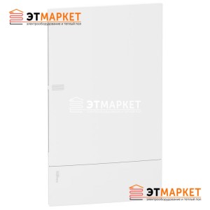 Щит Schneider Electric Mini Pragma 3ряда/36м., встраиваемый, белые двери Щит Schneider Electric Mini Pragma 3ряда/36м., встраиваемый, белые двери