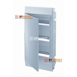 Щит ABB Mistral41F 36 м. (12x3), IP41, не прозрачные двери, встраиваемый