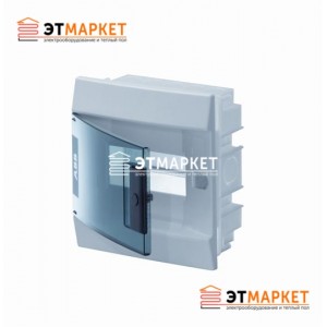 Щит ABB Mistral41F 6 м., IP41, прозрачные двери, встраиваемый Щит ABB Mistral41F 6 м., IP41, прозрачные двери, встраиваемый