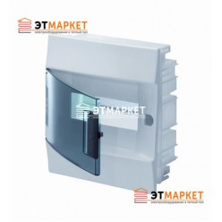 Щит ABB Mistral41F 8 м., IP41, прозрачные двери, встраиваемый