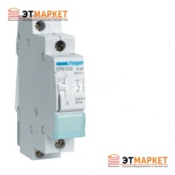 Импульсное реле Hager 230В/16А, 1NO, 1м