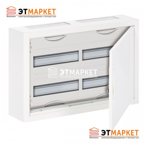 Щит ABB AT22, 48 мод., IP43, навесной - et-market.com.ua Щит ABB AT22, 48 мод., IP43, навесной