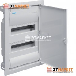 Щит Hager Volta 24(28) мод., встраиваемый, без клемм - et-market.com.ua Щит Hager Volta 24(28) мод., встраиваемый, без клемм