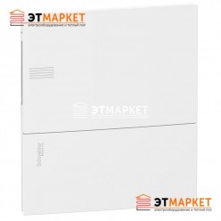 Щит Schneider Electric Mini Pragma 1ряд/8м., встраиваемый, белые двери