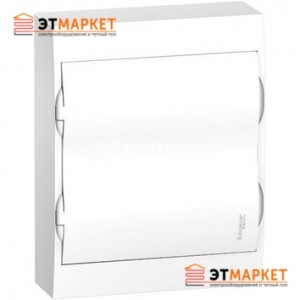 Щиты Schneider Electric Easy9 2 ряда, 24 м., навесной, белая дверца Щиты Schneider Electric Easy9 2 ряда, 24 м., навесной, белая дверца