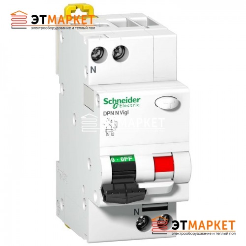 АВДТ Schneider Electric iDPN N Vigi 32A, C, 1P+N, 6 kA, 30 mA, A - et-market.com.ua АВДТ Schneider Electric iDPN N Vigi 32A, C, 1P+N, 6 kA, 30 mA, A