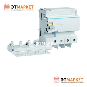 Блок УЗО Hager 4п 63A 30mA AC