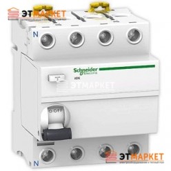 УЗО Schneider Electric iID K 4п 63A 300мА AC