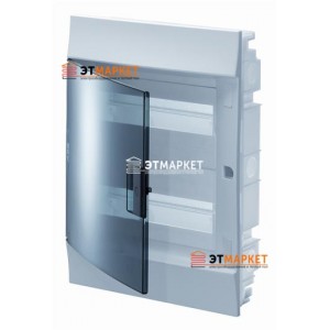 Щит ABB Mistral41F 36 м. (18x2), IP41, прозрачные двери, встраиваемый Щит ABB Mistral41F 36 м. (18x2), IP41, прозрачные двери, встраиваемый