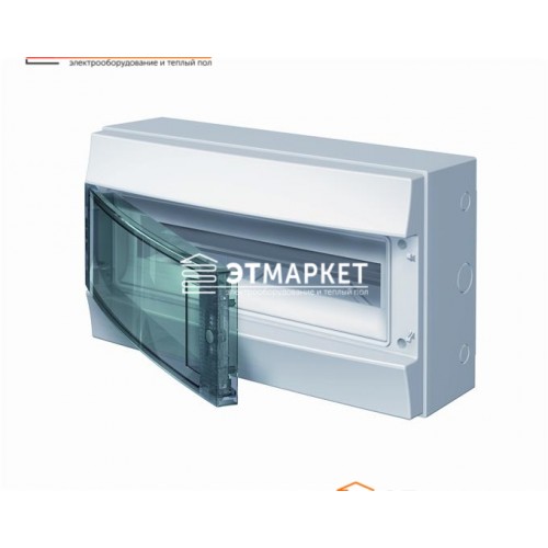 Щит ABB Mistral65 750 18 м., IP65 , прозрачные двери, навесной - et-market.com.ua Щит ABB Mistral65 750 18 м., IP65 , прозрачные двери, навесной
