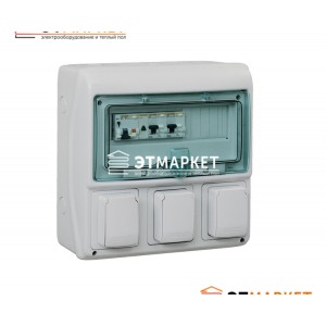 Щит Schneider Electric Kaedra 12 мод., IP65, 3 отв.