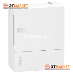 Щит Schneider Electric Mini Pragma 1ряд/6м., навесной, белые двери