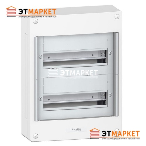 Щит Schneider Electric Pragma 26 мод., IP30, навесной, без двери - et-market.com.ua Щит Schneider Electric Pragma 26 мод., IP30, навесной, без двери