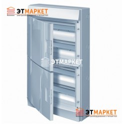 Щит ABB Mistral65 72 м., IP65 , не прозрачные двери, навесной